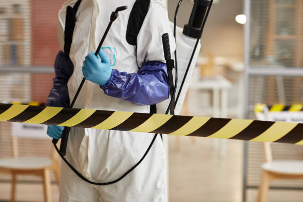 Professional Biohazard Cleanup technician working in Cheyenne, WY